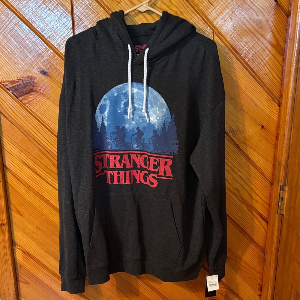 Netflix Stranger Things Black Hoodie